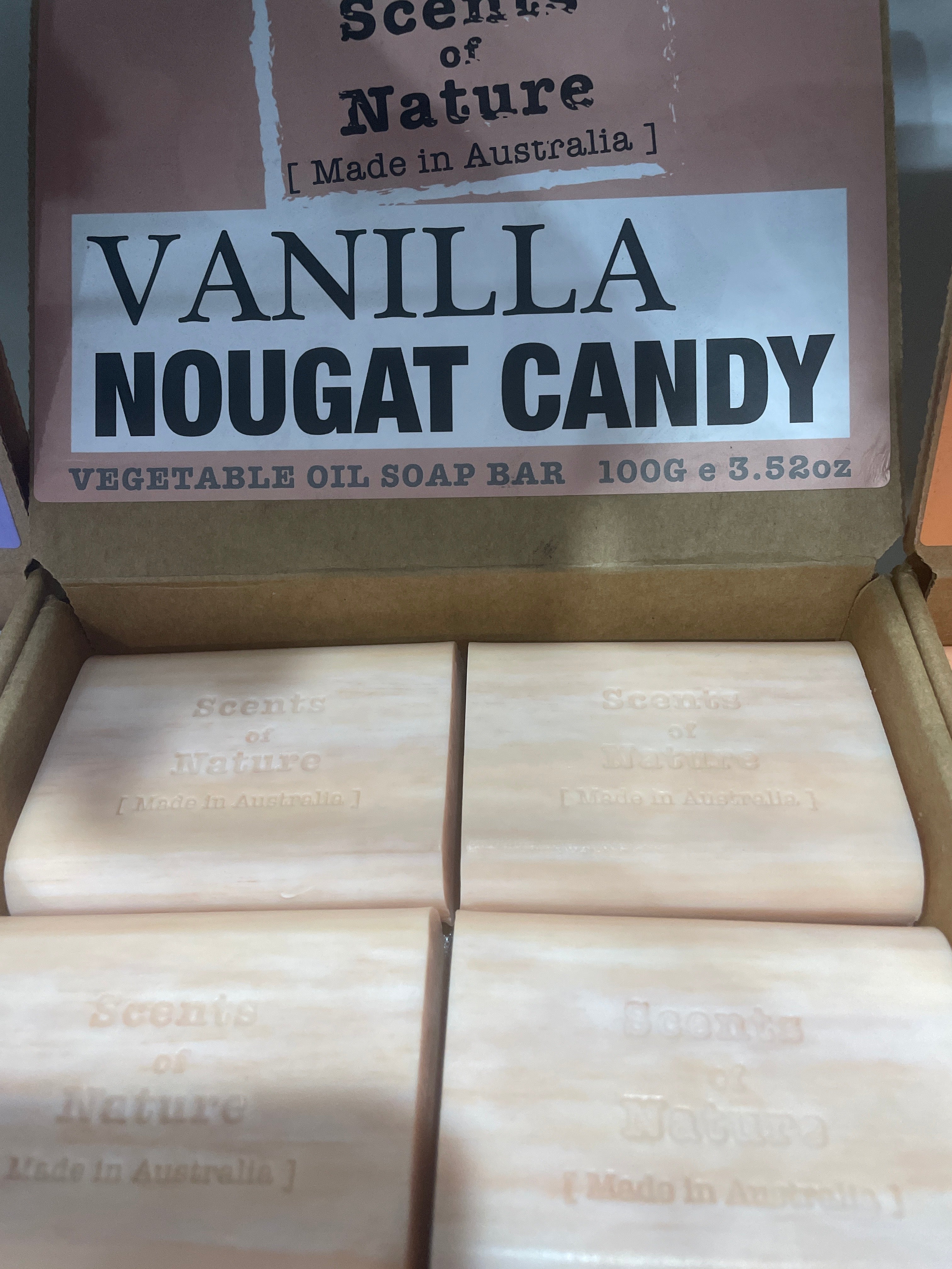 Vanilla nougat candy soap