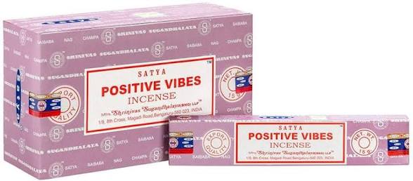 Satya Positive Vibes incense