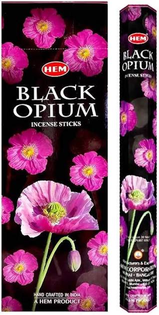 Hem Black Opium incense